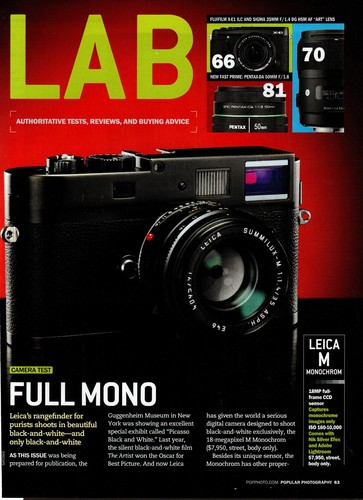Leica monochrom camera - m,
