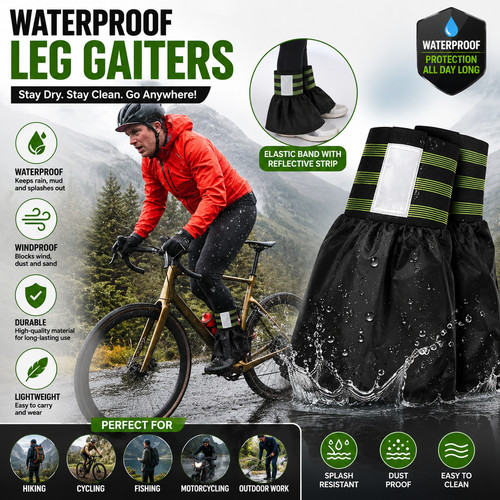 Leg gaiters waterproof - leg,