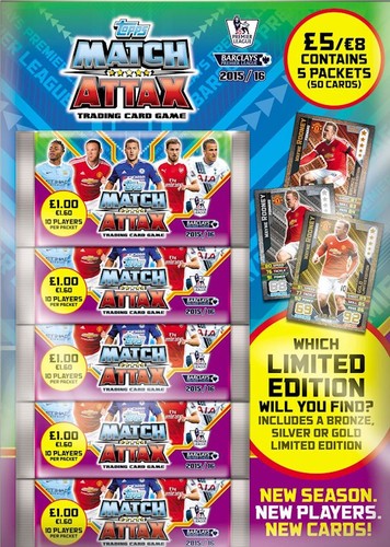 Topps match attax 2015 - attax, 2015/16