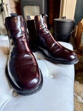 Bally High Shine Burgundy Calf