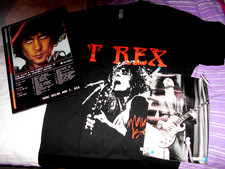 T.Rex / Marc Bolan T-shirt -framed poster- metal sign & FREE canvas print
