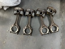 4 Used Engine Rods and Pistons