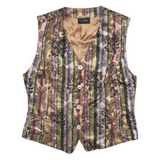 TUZZI Womens Waistcoat Blue