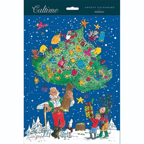 Traditional advent calendar - traditional,