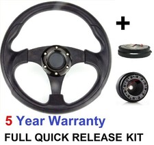 SNAP OFF 300MM STEERING WHEEL