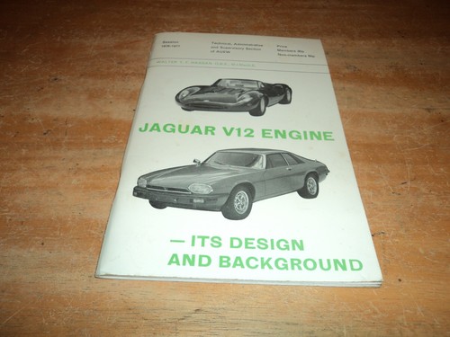 Jaguar v12 engine its - engine,