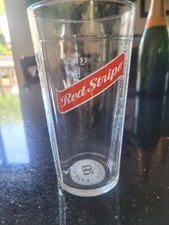 Red Stripe Jamaican Lager Beer Pint Glass Brand New