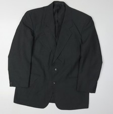 Gurteen Men's Black Suit Jacket 40S, Formal Style
