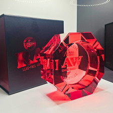 NEW RAW Lead-Free Red Crystal