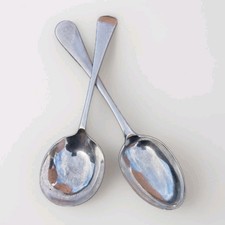 2x Vintage EPNS Serving Spoons