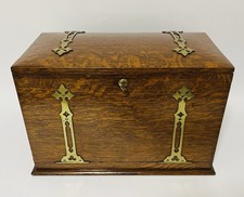 Antique Oak Stationery Cabinet