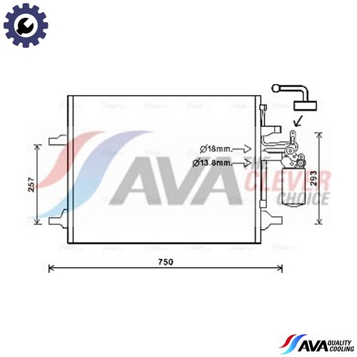 Condenser air conditioning - air,