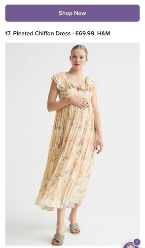 Mama pleated chiffon - pleated,