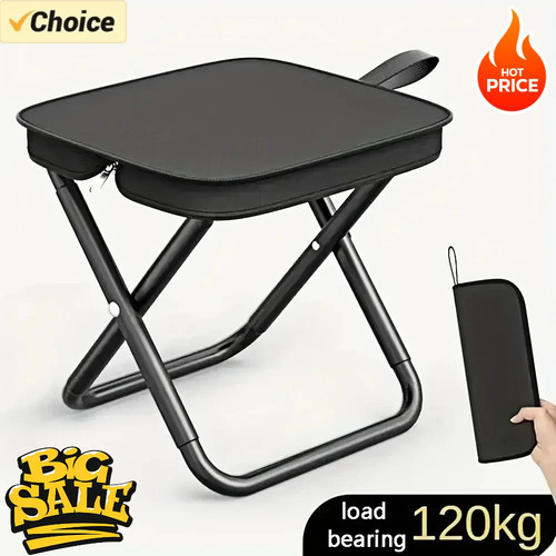 Portable folding stool - portable,