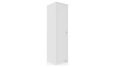 1 Door White Wardrobe 176 x 43