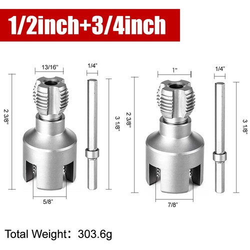 Pipe thread cutting tool - thread,