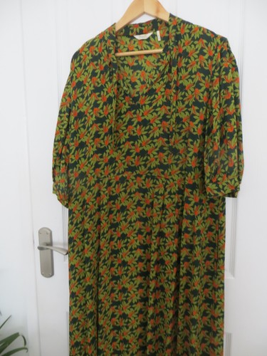 Toast midi viscose dress - midi,