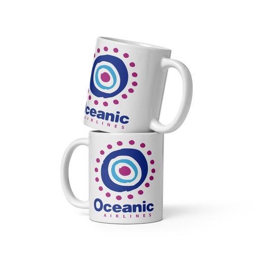 Oceanic airlines aviation mug - aviation,