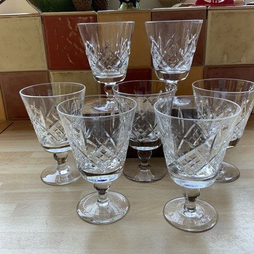 Lovely heavy set crystal - lovely,