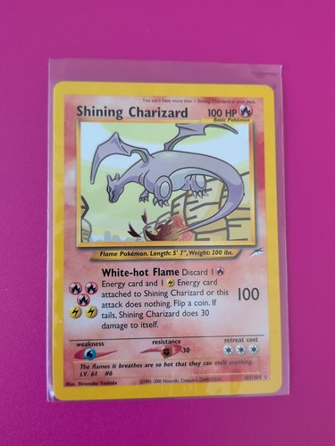 Shining charizard neo - charizard, destiny