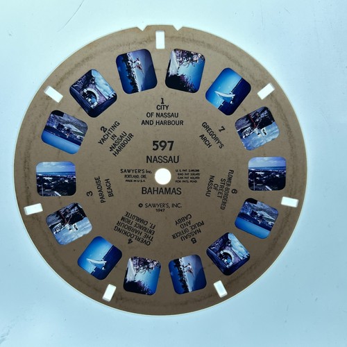 Vintage view master - vintage, slide