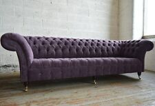 HANDMADE 4 SEATER AUBERGINE