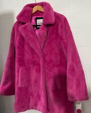 STEVE MADDEN  COAT SIZE M BARBIE PINK