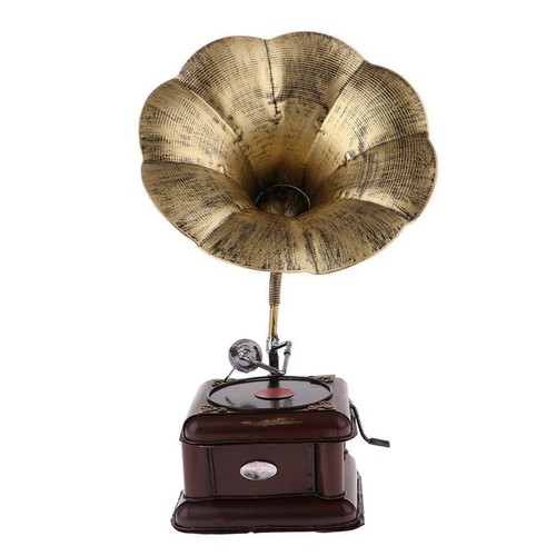 Vintage record player with - player,