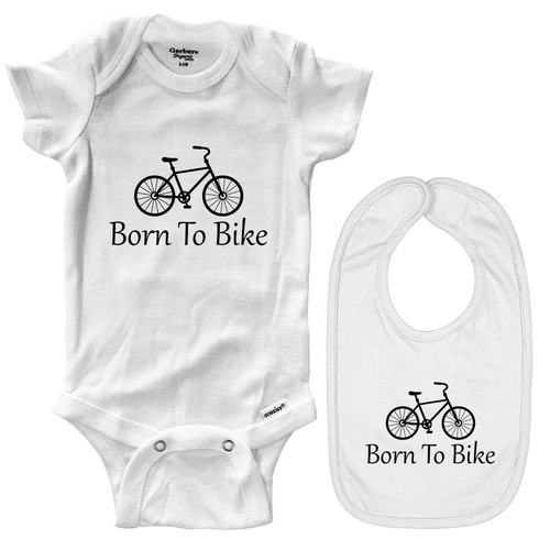 Born bike bodysuit infant - bike,