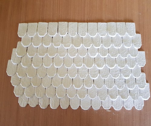 200x dolls house roof tiles