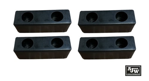 Rubber buffer x - x, 6"