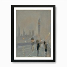 London Bridge Art Print Framed Wall Art Poster Canvas Print Picture