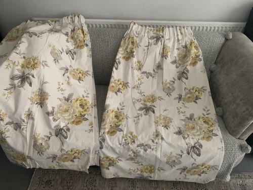 Dunelm lined curtains 66x54 - dunelm,