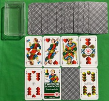 Old Vintage ASS Non Standard * TAROCK SCHAFKOPF Frankenbild  Playing Cards TAROT