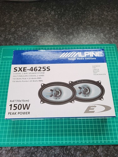 Alpine sxe 4625s speakers - alpine, sxe-4625s