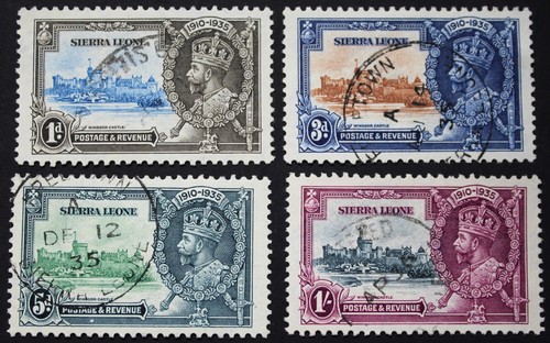 Sierra leone 1935 silver - 1935, gv
