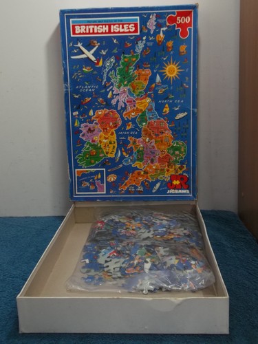 British isles puzzles - puzzles, map
