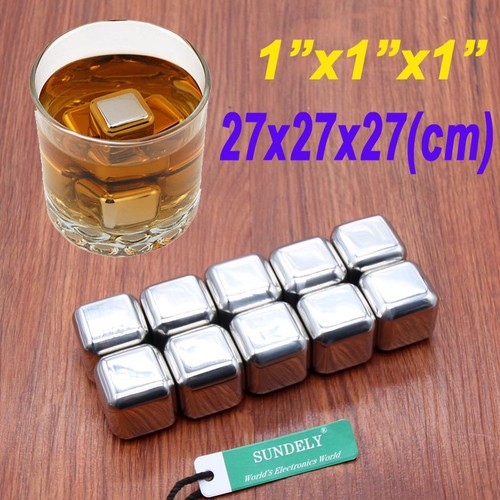 Block stainless metal ice - 10,