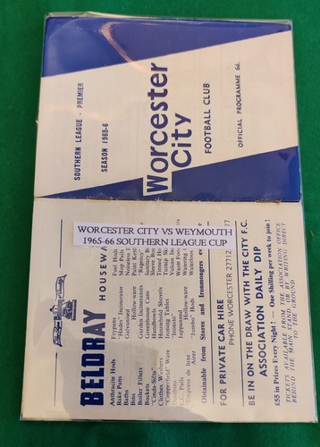 Worcester city weymouth - city, v