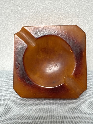 Rare amber bakelite art deco - ,
