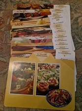 21x VINTAGE Recipe Cards Delicious Meals Made Easy Group #2 SALADS & DRESSINGS