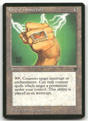 Ring immortals legends - immortals,