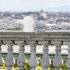 Roman Column Model Balcony