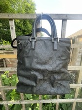 Vintage 90s Gucci Black GG