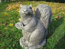 Squirrel Stone Garden Ornament
