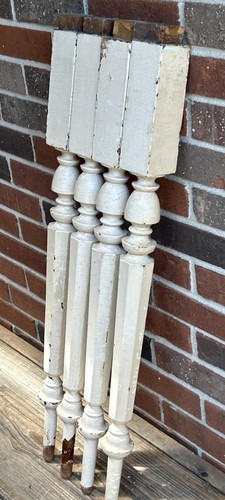 Chippy white baluster - 4,