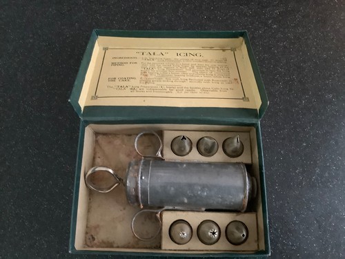 Vintage tala icing - tala, set