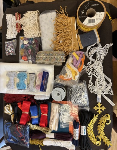 Crafting job lot mixed and - crafting,