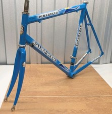 Vintage Pinarello Paris Vires 7003 T6 Aluminium Road Bike Frame Carbon Fork