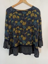 Mantaray Top Green Blue Yellow